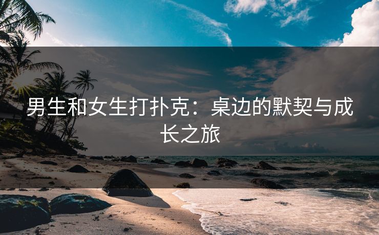 男生和女生打扑克:桌边的默契与成长之旅 男生和女生打扑克:桌边的默契与成长之旅